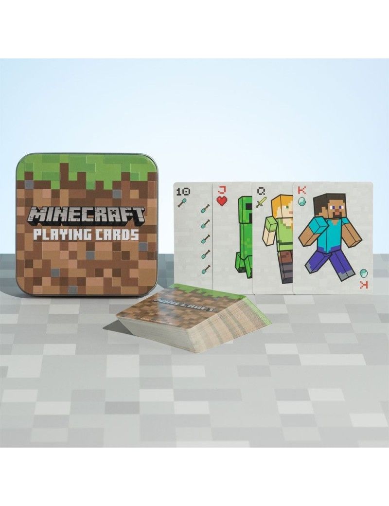MINECRAFT - Joueurs - Jeu de cartes à jouer Paladone 1 - Culture-Pop-France MINECRAFT - Joueurs - Jeu de cartes à jouer Paladone 1 - Culture-Pop-France