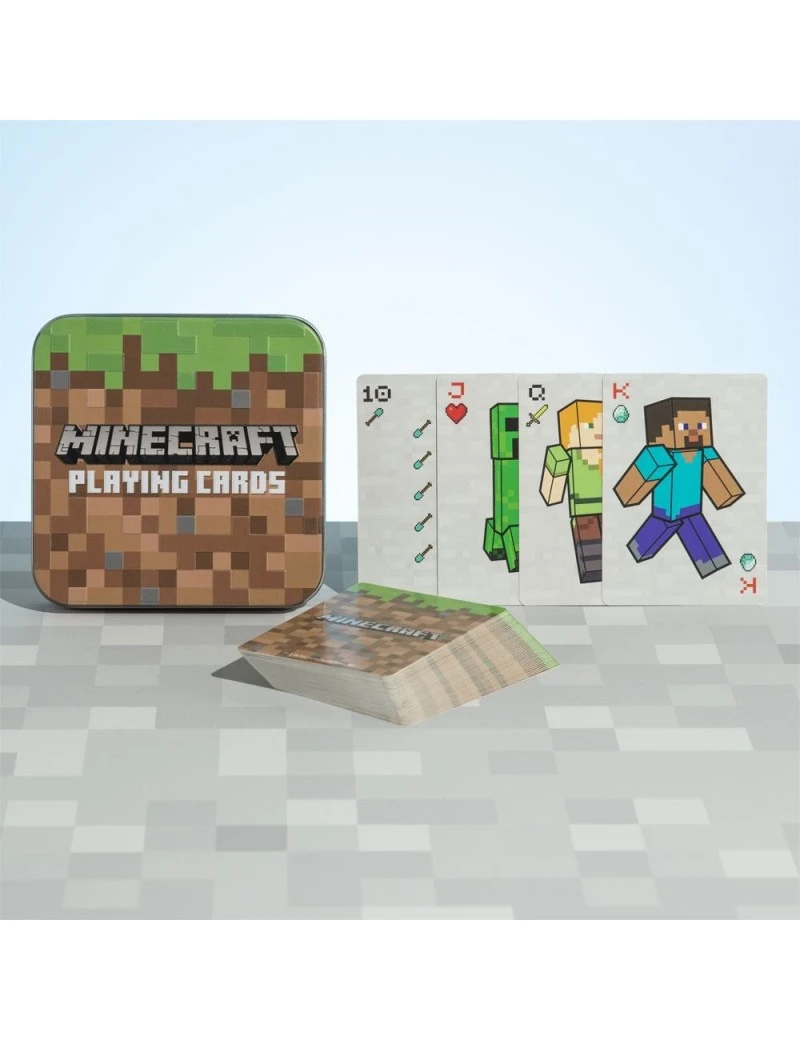 MINECRAFT - Joueurs - Jeu de cartes à jouer Paladone 1 - Culture-Pop-France MINECRAFT - Joueurs - Jeu de cartes à jouer Paladone 1 - Culture-Pop-France