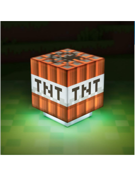 MINECRAFT - TNT - Lampe avec son 12cm Paladone 1 - Culture-Pop-France