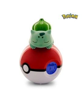 POKEMON - Bulbizarre Pokeball - Réveil avec lampe LED Teknofun 1 - Culture-Pop-France
