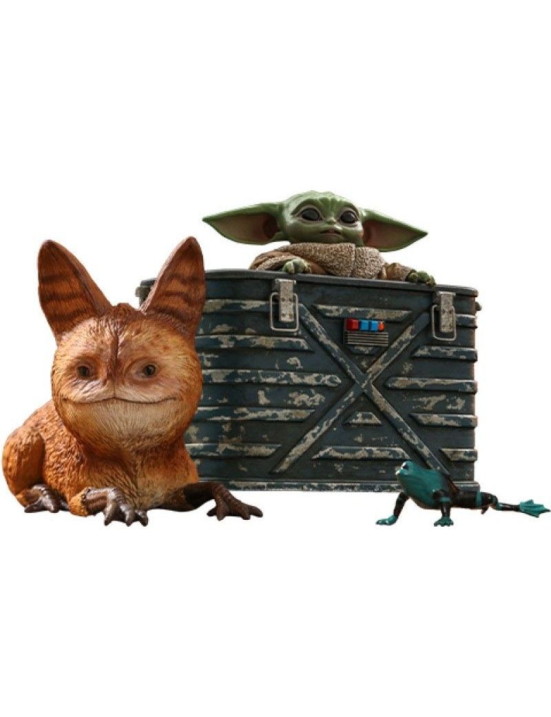 THE MANDALORIAN - Grogu - Pack de 3 figurines 1/6 Hot Toys 1 - Culture-Pop-France THE MANDALORIAN - Grogu - Pack de 3 figurines 1/6 Hot Toys 1 - Culture-Pop-France