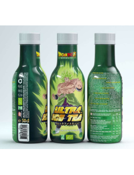 DRAGON BALL SUPER - Ultra Ice Tea - Broly - Bouteille 50 Cl ULTRAPOP 1 - Culture-Pop-France