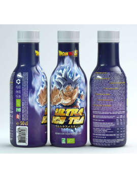 DRAGON BALL SUPER - Ultra Ice Tea - Goku - Bouteille 50 Cl ULTRAPOP 1 - Culture-Pop-France