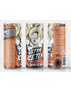 DRAGON BALL Z - Ice Tea - Goku - Canette 33 Cl ULTRAPOP 1 - Culture-Pop-France