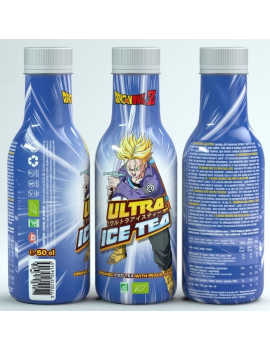 DRAGON BALL Z - Ultra Ice Tea - Trunks - Bouteille 50 Cl ULTRAPOP 1 - Culture-Pop-France
