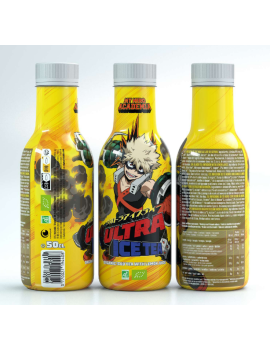 MY HERO ACADEMIA - Ultra Ice Tea - Bakugo - Bouteille 50 Cl ULTRAPOP 1 - Culture-Pop-France