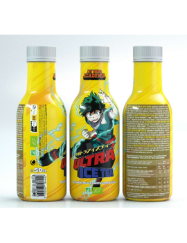 MY HERO ACADEMIA - Ultra Ice Tea - Izuku - Bouteille 50 Cl ULTRAPOP 1 - Culture-Pop-France