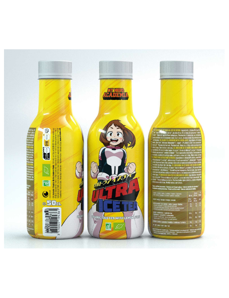 MY HERO ACADEMIA - Ultra Ice Tea - Ochaco - Bouteille 50 Cl ULTRAPOP 1 - Culture-Pop-France MY HERO ACADEMIA - Ultra Ice Tea - Ochaco - Bouteille 50 Cl ULTRAPOP 1 - Culture-Pop-France