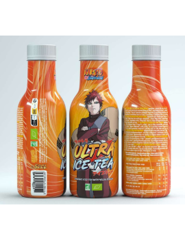 NARUTO SHIPPUDEN - Ultra Ice Tea - Gaara - Bouteille 50 Cl ULTRAPOP 1 - Culture-Pop-France