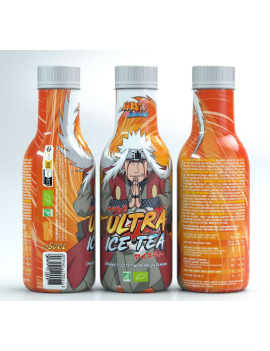 NARUTO SHIPPUDEN - Ultra Ice Tea - Jiraiya - Bouteille 50 Cl ULTRAPOP 1 - Culture-Pop-France