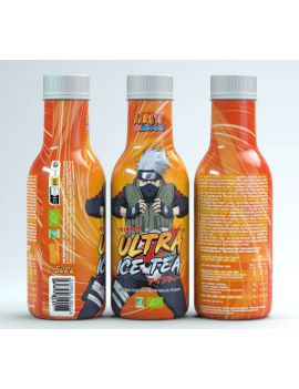 NARUTO SHIPPUDEN - Ultra Ice Tea - Kakachi - Bouteille 50 Cl ULTRAPOP 1 - Culture-Pop-France