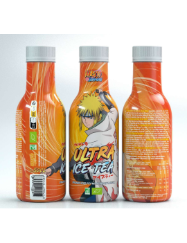 NARUTO SHIPPUDEN - Ultra Ice Tea - Minato - Bouteille 50 Cl ULTRAPOP 1 - Culture-Pop-France
