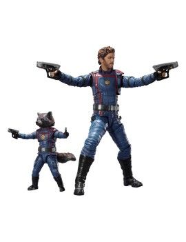 GOTG 3 - Star-Lord & Rocket Raccoon - Figurine S.H. Figuarts 6-15cm Bandai Tamashii Nations 1 - Culture-Pop-France
