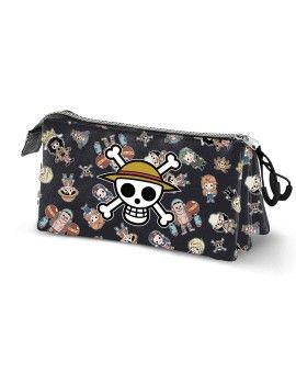 ONE PIECE - Skull - Trousse Triple Karactermania 1 - Culture-Pop-France