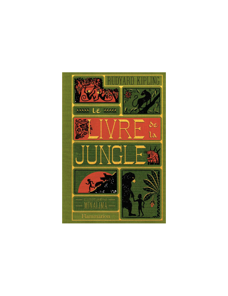 LE LIVRE DE LA JUNGLE - Illustration par Minalima 1 - Culture-Pop-France LE LIVRE DE LA JUNGLE - Illustration par Minalima 1 - Culture-Pop-France