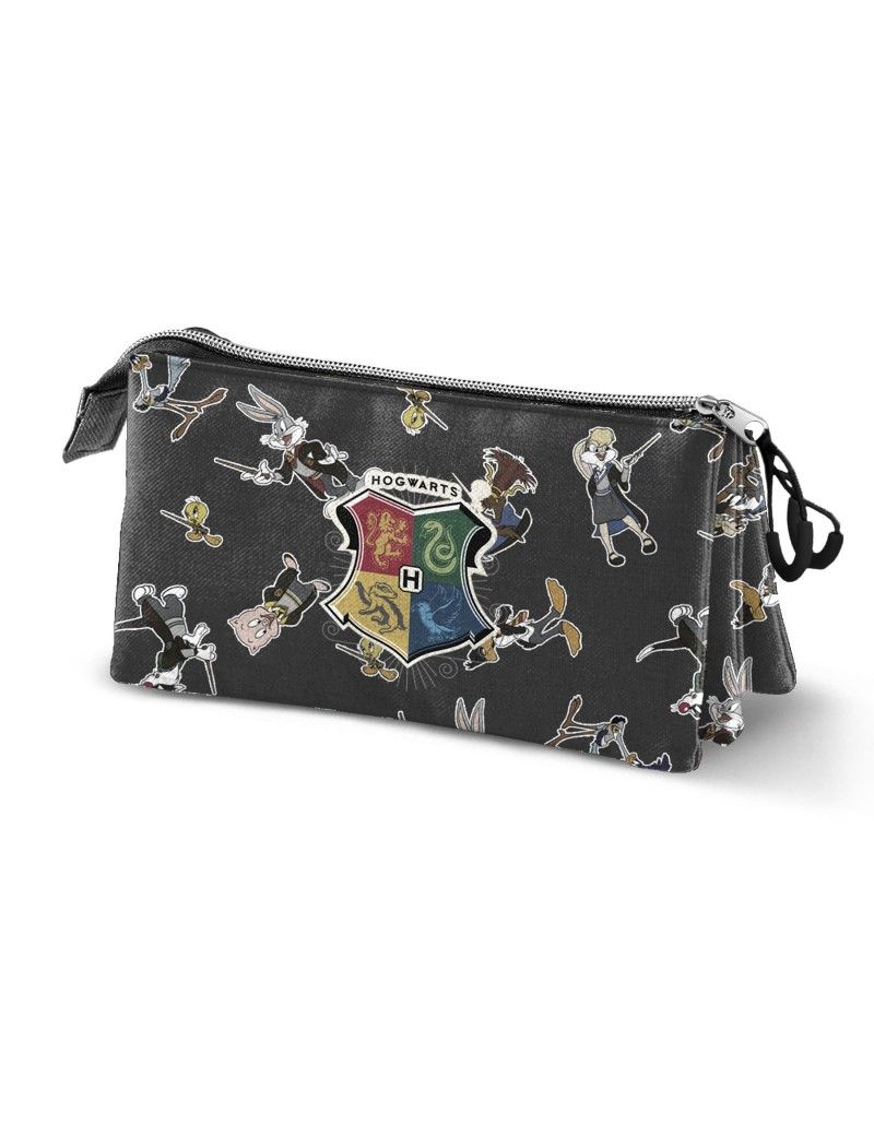 LOONEY TUNES Ã Poudlard - Trousse Triple '23x11x7cm' Karactermania 1 - Culture-Pop-France LOONEY TUNES Ã Poudlard - Trousse Triple '23x11x7cm' Karactermania 1 - Culture-Pop-France