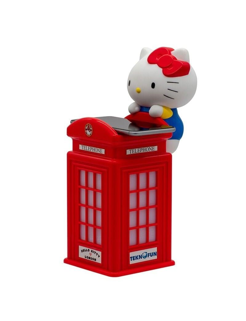 HELLO KITTY - Cabine Londres - Chargeur sans fil & USB - 25cm Teknofun 1 - Culture-Pop-France HELLO KITTY - Cabine Londres - Chargeur sans fil & USB - 25cm Teknofun 1 - Culture-Pop-France