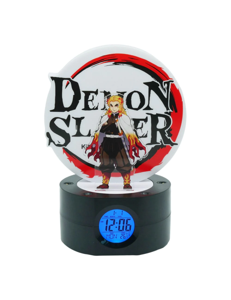 DEMON SLAYER - Rengoku - Réveil Lumineux LED - 20 cm Teknofun 1 - Culture-Pop-France DEMON SLAYER - Rengoku - Réveil Lumineux LED - 20 cm Teknofun 1 - Culture-Pop-France