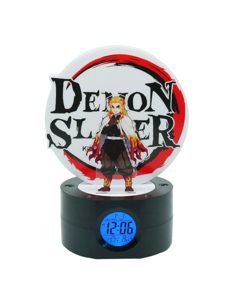DEMON SLAYER - Rengoku - Réveil Lumineux LED - 20 cm Teknofun 1 - Culture-Pop-France DEMON SLAYER - Rengoku - Réveil Lumineux LED - 20 cm Teknofun 1 - Culture-Pop-France