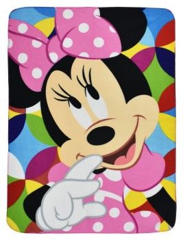 MINNIE - Plaid Polaire 100% Polyester '100x140cm' 1 - Culture-Pop-France