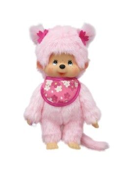 MONCHHICHI - Sakura - Peluche 20cm Bandai Red 1 - Culture-Pop-France