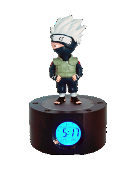 NARUTO - Kakashi - Réveil Lumineux LED - 18 cm Teknofun 1 - Culture-Pop-France