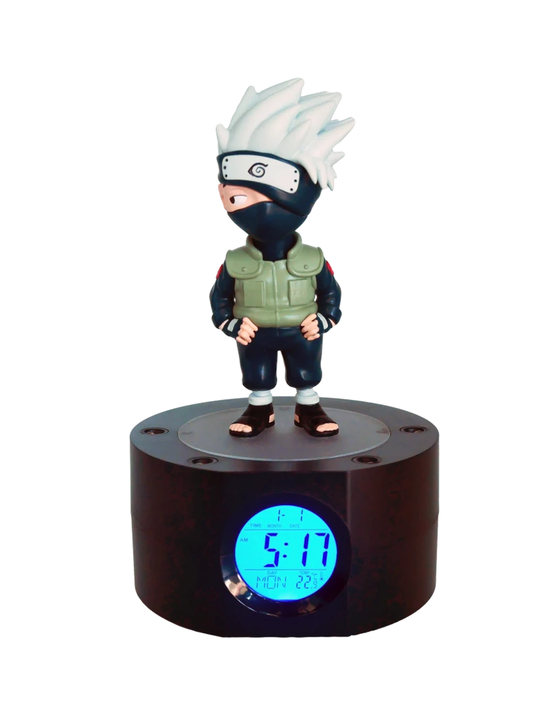 NARUTO - Kakashi - Réveil Lumineux LED - 18 cm Teknofun 1 - Culture-Pop-France NARUTO - Kakashi - Réveil Lumineux LED - 18 cm Teknofun 1 - Culture-Pop-France