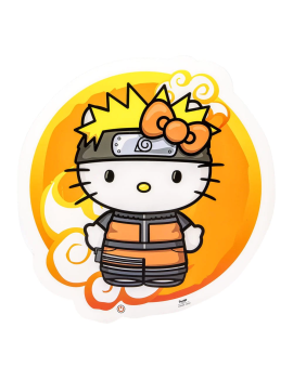 NARUTO x HELLO KITTY - Neon Mural Led - 30 cm Teknofun 1 - Culture-Pop-France