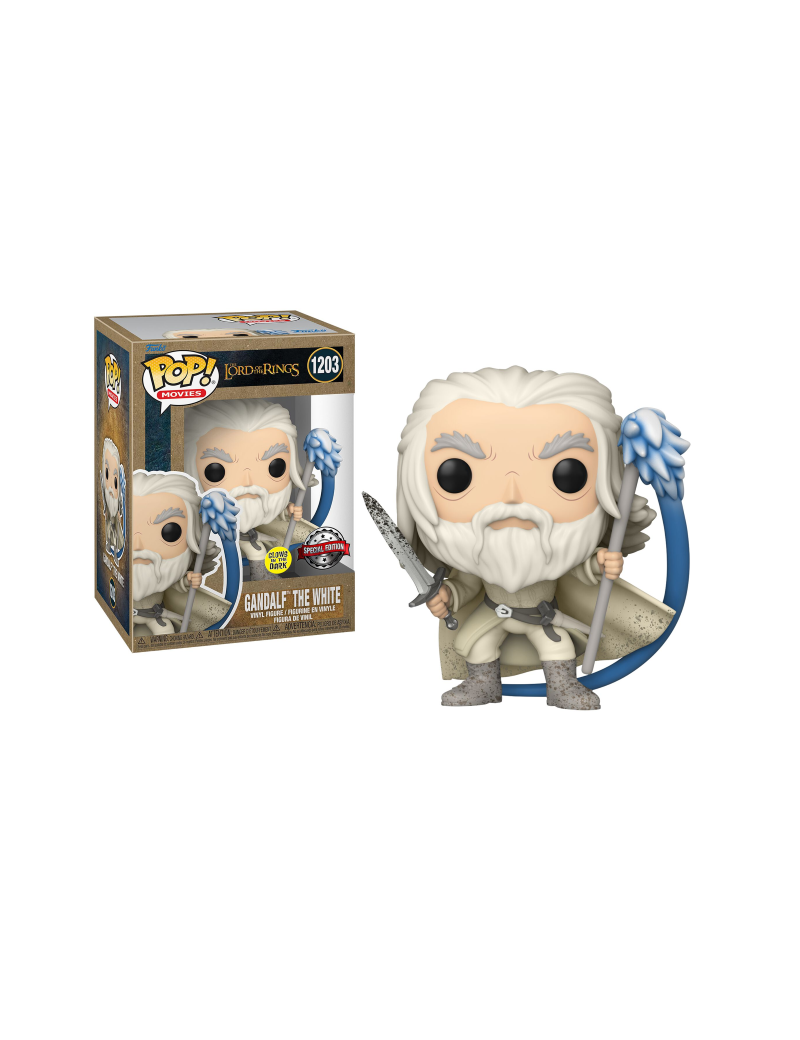 LE SEIGNEUR DES ANNEAUX - POP Movies N° 1203 - Gandalf Le Blanc GITD