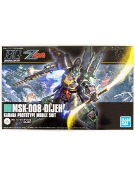 GUNDAM - HGUC 1/144 MSK-008 Dijeh - Model Kit Bandai Model Kit 1 - Culture-Pop-France