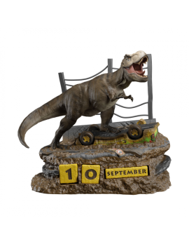 JURASSIC PARK - Calendrier Perpétuel 3D en Résine 1 - Culture-Pop-France