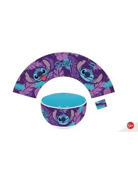 STITCH - Purple Flower - Bol Céramique in Gift Box 600ml Stor 1 - Culture-Pop-France
