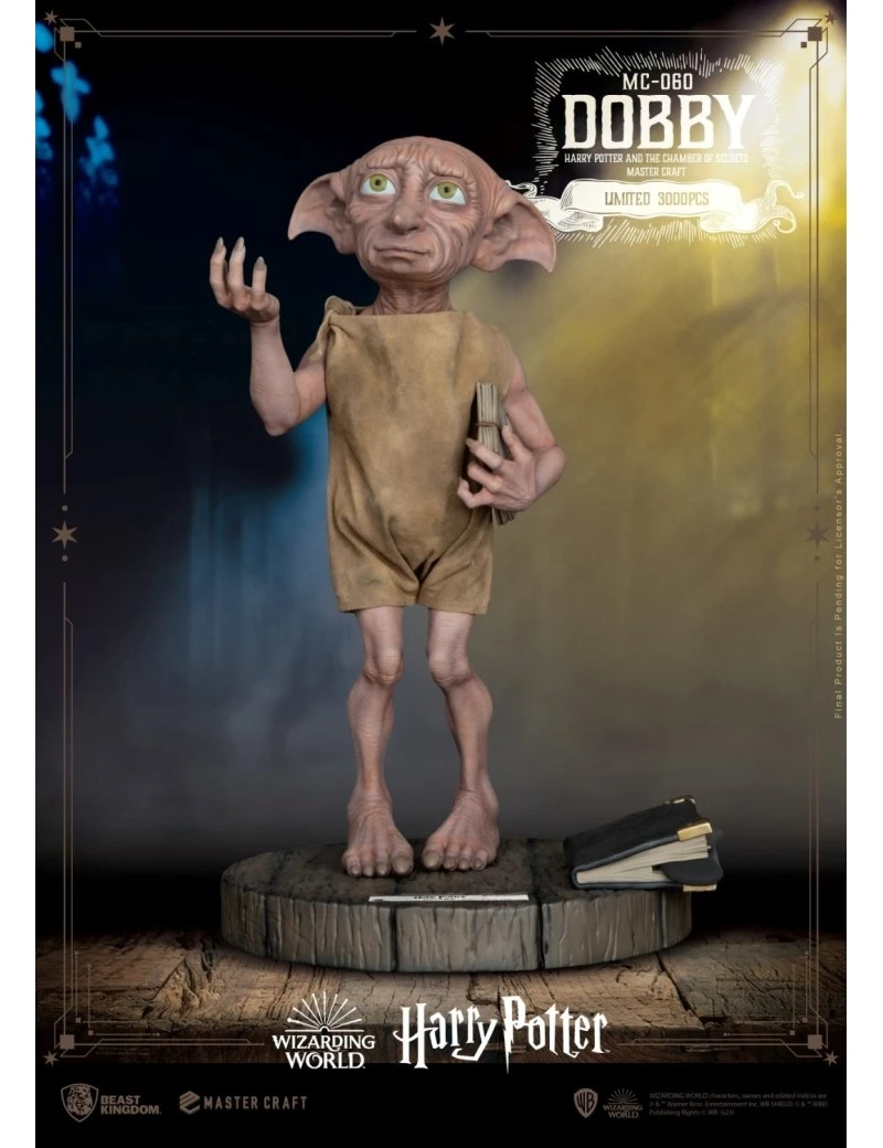 HARRY POTTER - Dobby - Statuette Master Craft 39cm Beast Kingdom 1 - Culture-Pop-France HARRY POTTER - Dobby - Statuette Master Craft 39cm Beast Kingdom 1 - Culture-Pop-France