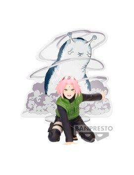 NARUTO SHIPPUDEN - Haruno Sakura - Figurine Panel Spectacle 9cm Banpresto 1 - Culture-Pop-France