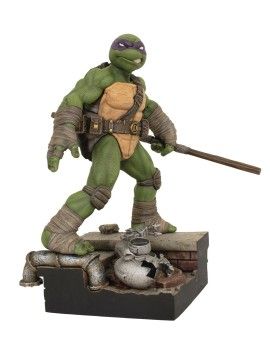 LES TORTUES NINJAS - Donatello - Diorama Deluxe Gallery 25cm Diamond Select 1 - Culture-Pop-France