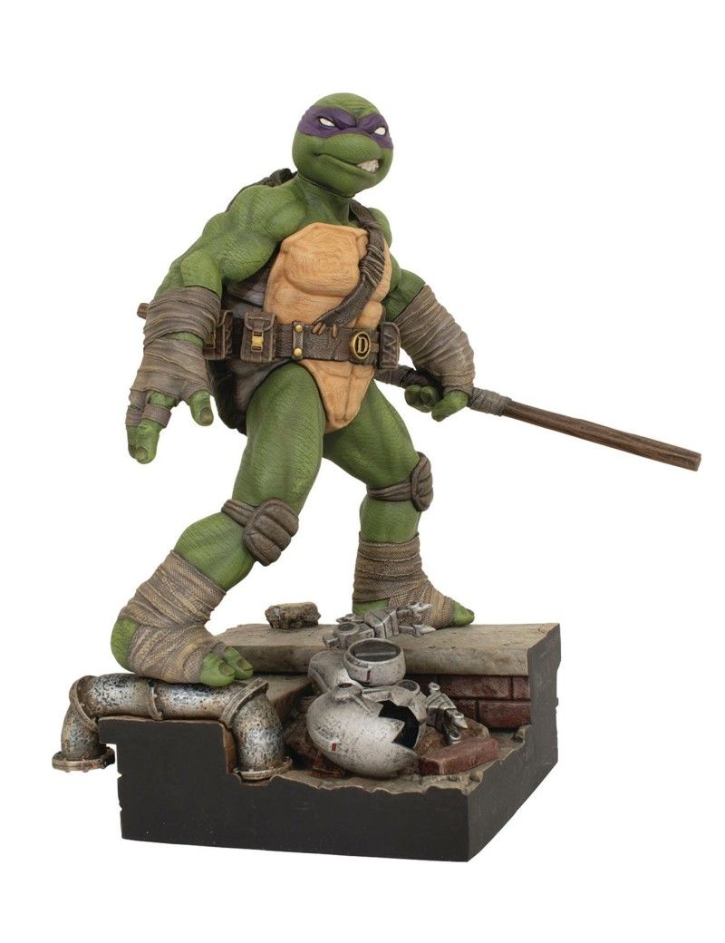 LES TORTUES NINJAS - Donatello - Diorama Deluxe Gallery 25cm Diamond Select 1 - Culture-Pop-France LES TORTUES NINJAS - Donatello - Diorama Deluxe Gallery 25cm Diamond Select 1 - Culture-Pop-France