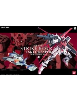 GUNDAM - Perfect Grade - Strike Rouge   Skygrasper - 1/60 Bandai Model Kit 1 - Culture-Pop-France