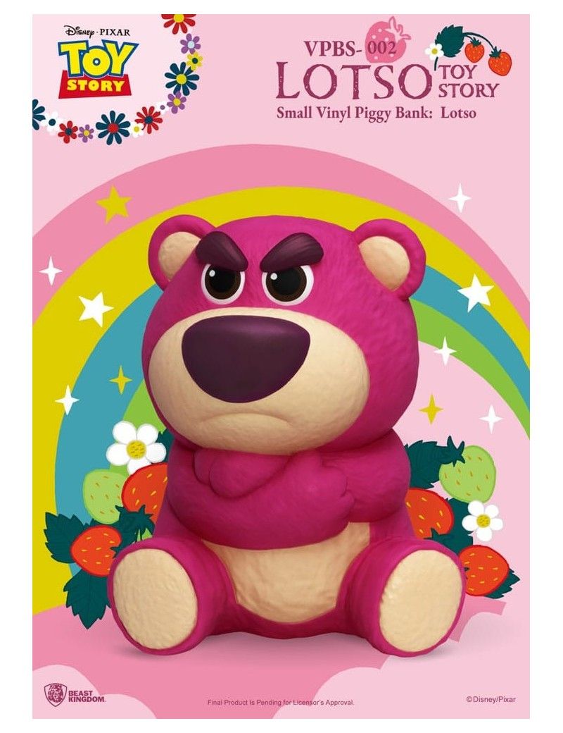 TOY STORY - Lotso - Tirelire 24cm Beast Kingdom 1 - Culture-Pop-France TOY STORY - Lotso - Tirelire 24cm Beast Kingdom 1 - Culture-Pop-France