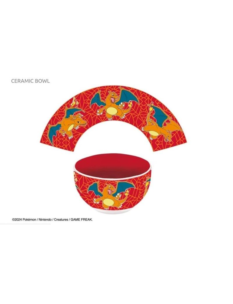 POKEMON - Dracaufeu - Bol Céramique en Gift Box - 600ml Stor 1 - Culture-Pop-France POKEMON - Dracaufeu - Bol Céramique en Gift Box - 600ml Stor 1 - Culture-Pop-France
