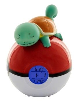 POKEMON - Carapuce - Réveil Lumineux LED - 16 cm Teknofun 1 - Culture-Pop-France