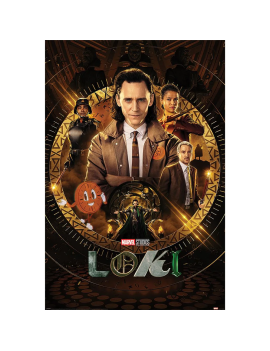 LOKI - Grand Dessein - Poster 61x91cm Pyramid 1 - Culture-Pop-France