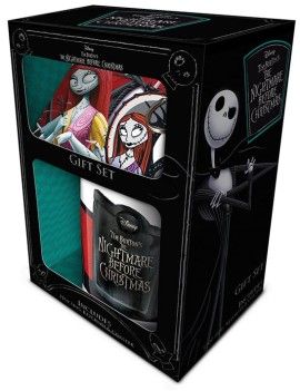 NBX - Jack & Sally - Gift Set - Mug, Sous-verre & Porte-clés Pyramid 1 - Culture-Pop-France