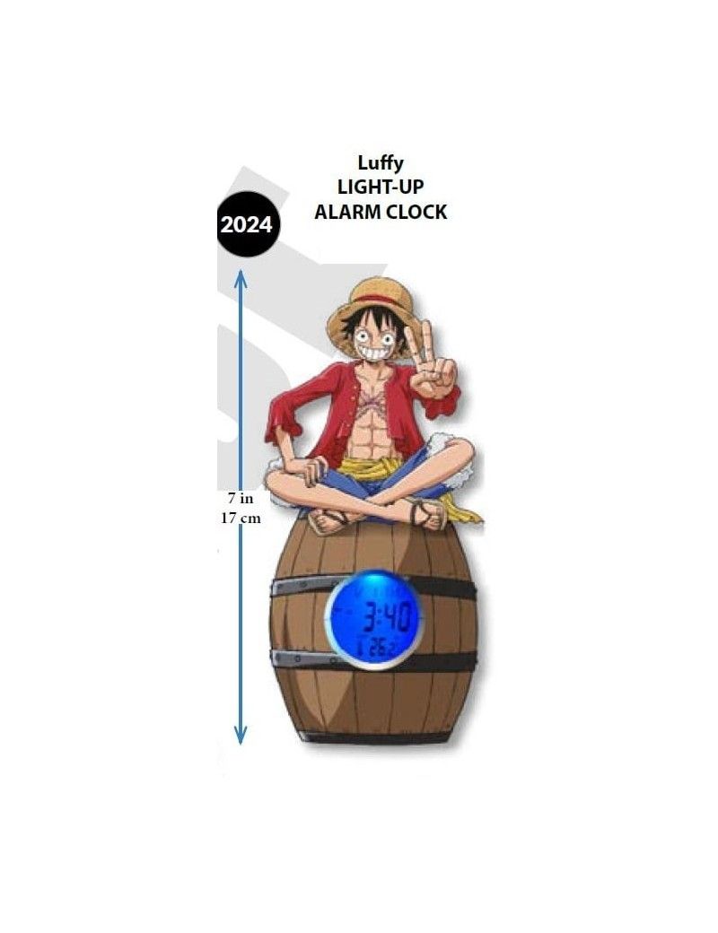 Réveil lumineux Teknofun - One Piece - Monkey D. Luffy - Radio