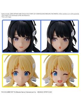 THE IDOLMASTER - 30MS Option Hair Style & Face Parts Set - Model Kit Bandai Model Kit 1 - Culture-Pop-France