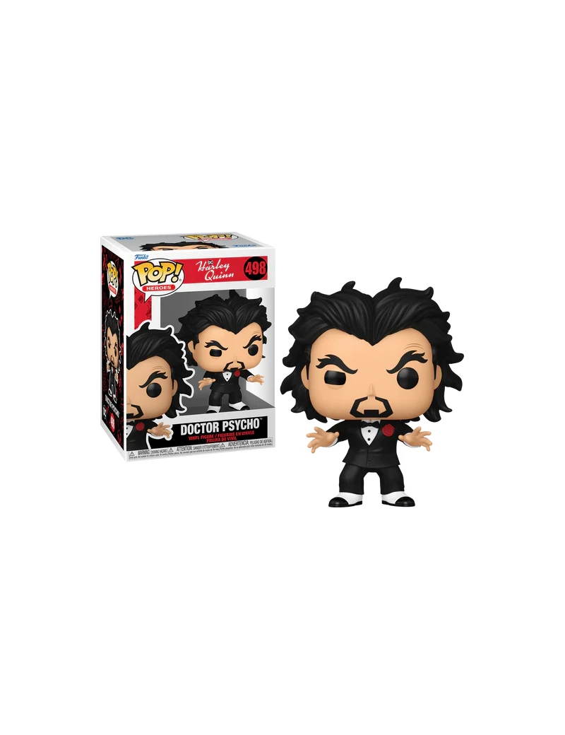 HARLEY QUINN ANIMATED SERIES - POP Heroes N° 498 - Doctor Psycho Funko 1 - Culture-Pop-France HARLEY QUINN ANIMATED SERIES - POP Heroes N° 498 - Doctor Psycho Funko 1 - Culture-Pop-France
