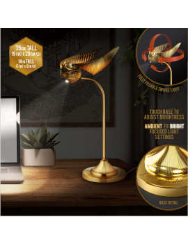 HARRY POTTER - Vif d'Or - Lampe de bureau 36cm Paladone 1 - Culture-Pop-France