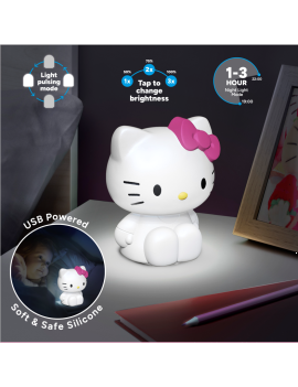 HELLO KITTY - Lampe en Silicone Rechargeable 18cm Paladone 1 - Culture-Pop-France