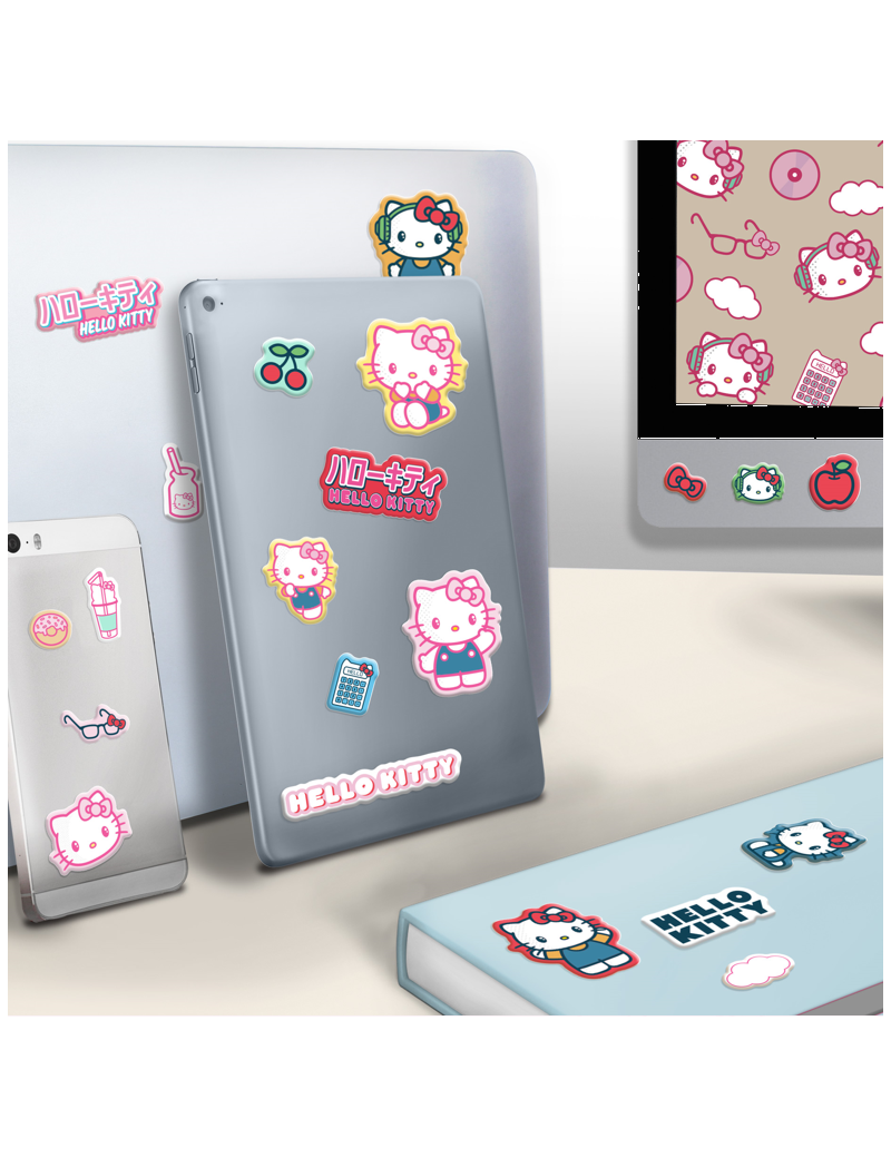 HELLO KITTY - Puffy - Gadget Decals Paladone 1 - Culture-Pop-France HELLO KITTY - Puffy - Gadget Decals Paladone 1 - Culture-Pop-France