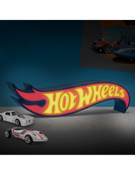 HOT WHEELS - Logo - Lampe Shaped 31.3cm Paladone 1 - Culture-Pop-France