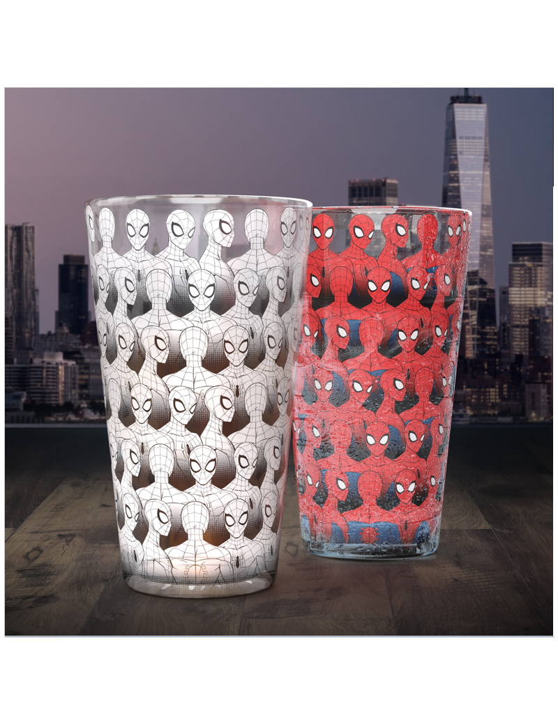 MARVEL - Spider-Man - Verre changeant au froid 400ml Paladone 1 - Culture-Pop-France MARVEL - Spider-Man - Verre changeant au froid 400ml Paladone 1 - Culture-Pop-France